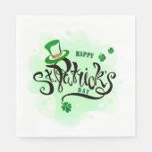 St Patrick's Day Napkins Servet (Voorkant)