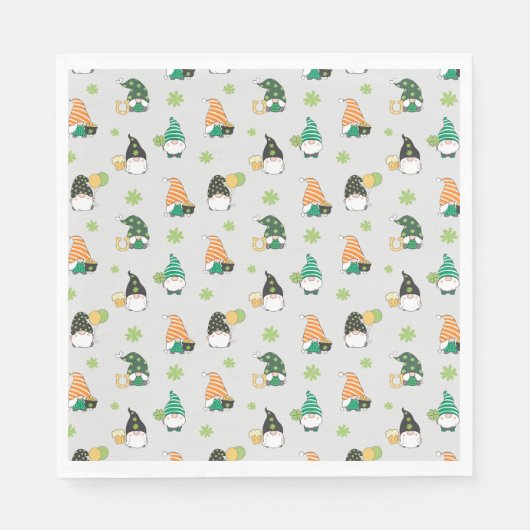 St Patrick's Day Napkins Servet (Voorkant)