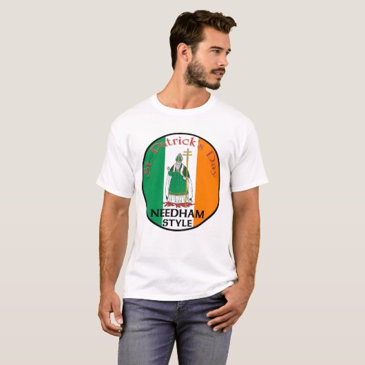 St. Patrick's Day - Needham Style T-shirt (Voorkant volledig)