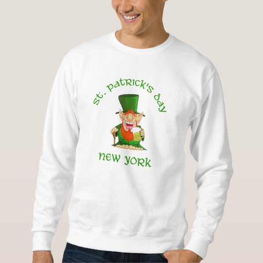 St Patrick's Day ~ New York Patty O party Trui (Voorkant)