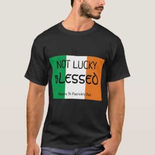 St Patrick's Day NIET GELUKKIG GEZEGEND Christelij T-shirt