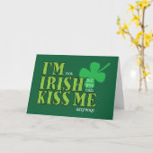 St. Patrick's Day, niet Iers, hoe dan ook Kaart (Gele Bloem)