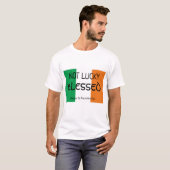 St Patrick's Day NOT LUCKY BLESSED T-shirt (Voorkant volledig)