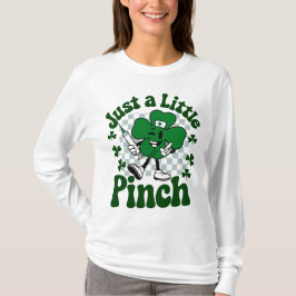 St. Patrick's Day Nurse Shirt, een beetje knijpen T-shirt