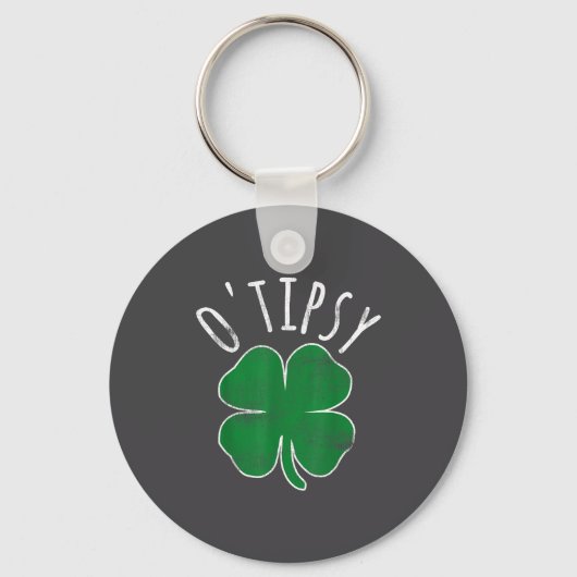 St. Patrick's Day O'dronken Drinken Bier Dronken S Sleutelhanger (Voorkant)