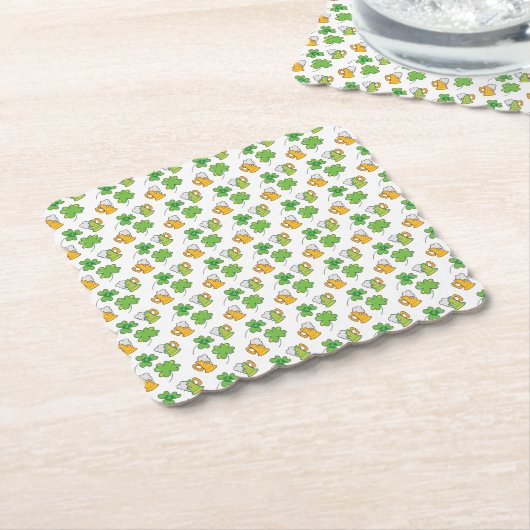 St. Patrick's Day Onderzetters (Gebogen)