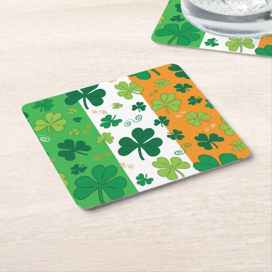 St Patrick's Day onderzetters (Schuin)