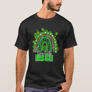 St Patrick's Day One Lucky Irish Rainbow Shamrock T-shirt