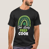 St Patricks Day One Lucky Prep Cook T-shirt (Voorkant)