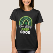 St Patricks Day One Lucky Prep Cook T-shirt (Voorkant)