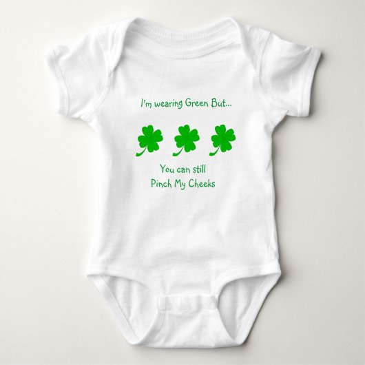 St Patrick's Day Onsie Romper (Voorkant)
