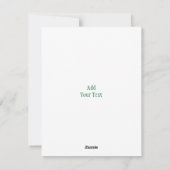 St. Patrick's Day-oomkaarten met eigen foto voor o Feestdagenkaart (Achterkant)