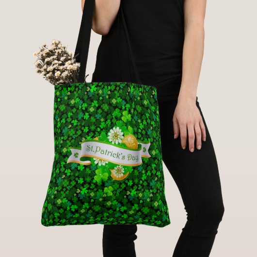 St.Patrick's Day Options All-Over-Print Canvas tas (Dichtbij)
