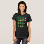 St Patricks Day Order of Operations Wiskunde Teach T-shirt (Voorkant volledig)