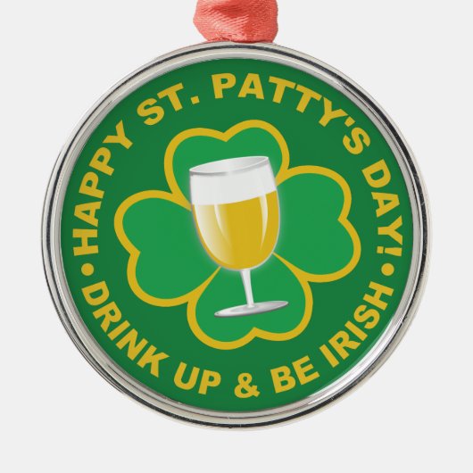 St. Patrick's Day ornament (Voorkant)
