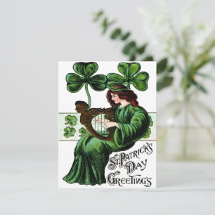 St. Patrick's Day Oude Ierse Zegen Feestdagenkaart