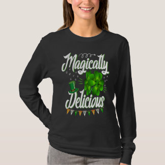 St Patrick's Day Outfit Vrouw Magisch Lekker T-shirt