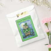ST. PATRICK'S DAY OWL, 4 LEAF CLOVER LEPRECHAUN BEDANKZAKJE (Gezegeld)