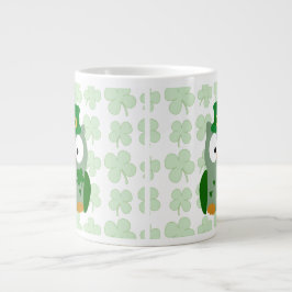 St. Patrick's Day Owl Grote Koffiekop