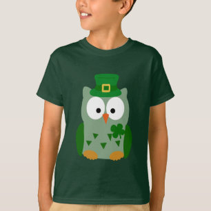 St. Patrick's Day Owl T-shirt