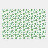 St. Patrick's Day-pakpapier set van 3 Inpakpapier Vel (Voorkant 2)