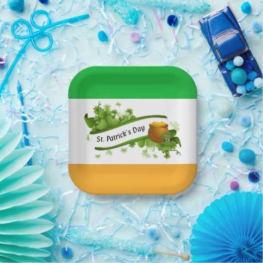 St Patrick's Day Paper Bord (Feest)