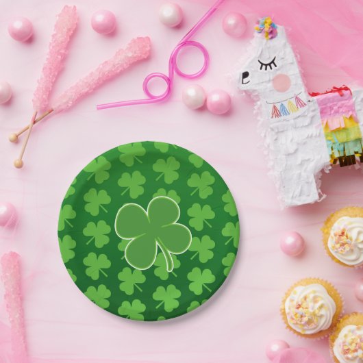 St. Patrick's Day Paper-Borden Papieren Bordje (Feest)