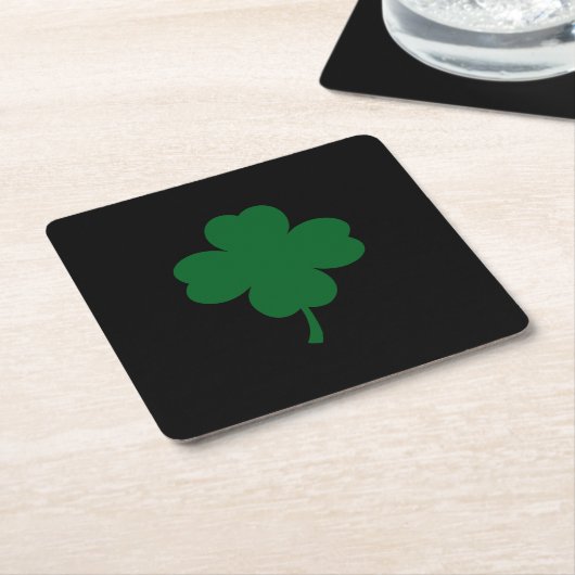 St. Patrick's Day Paper Coaster Kartonnen Onderzetters (Schuin)