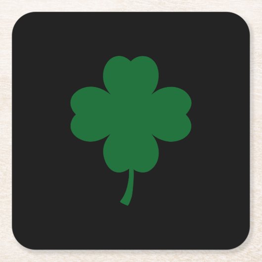 St. Patrick's Day Paper Coaster Kartonnen Onderzetters (Voorkant)