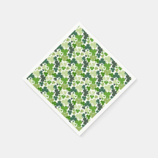 St. Patrick's Day Paper Cocktail Napkins Servetten (Hoek)