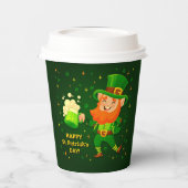 St Patrick's Day Paper Cups Papieren Bekers (Links)