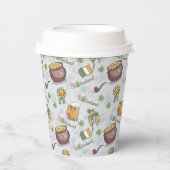 St Patrick's Day Paper Cups Papieren Bekers (Voorkant)