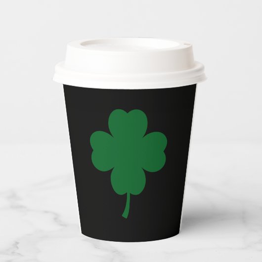St. Patrick's Day Paper Cups  Papieren Bekers (Voorkant)
