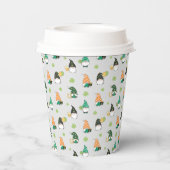 St Patrick's Day Paper Cups Papieren Bekers (Achterkant)
