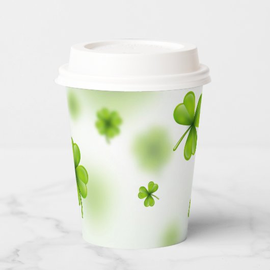 St Patrick's Day Paper Cups Papieren Bekers (Links)