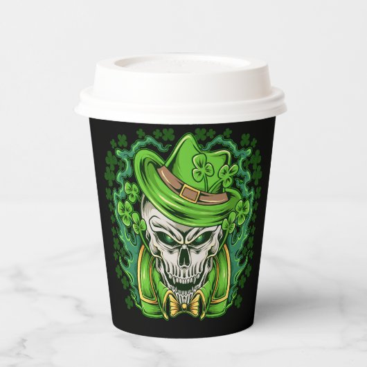 St Patrick's Day Paper Cups Papieren Bekers (Links)