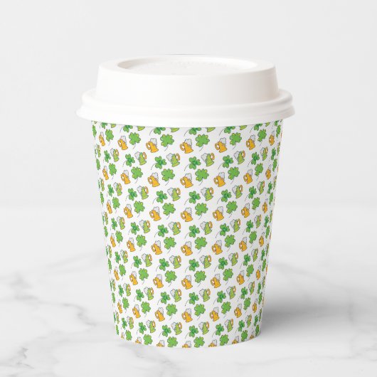 St. Patrick's Day Paper Cups Papieren Bekers (Links)