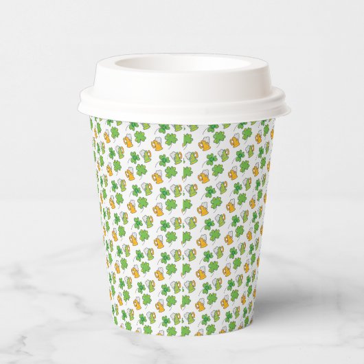 St. Patrick's Day Paper Cups Papieren Bekers (Rechts)