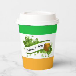 St Patrick's Day Paper Cups Papieren Bekers