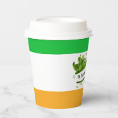 St Patrick's Day Paper Cups Papieren Bekers (Voorkant)