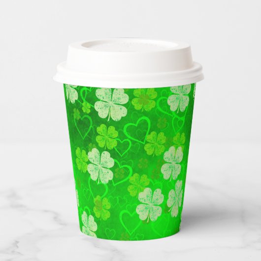 St Patrick's Day Paper Cups Papieren Bekers (Links)