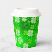St Patrick's Day Paper Cups Papieren Bekers (Achterkant)