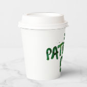 St Patrick's Day Paper Cups Papieren Bekers (Voorkant)