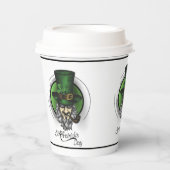 St Patrick's Day Paper Cups Papieren Bekers (Voorkant)