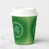 St Patrick's Day Paper Cups Papieren Bekers (Voorkant)