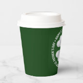 St Patrick's Day Paper Cups Papieren Bekers (Voorkant)
