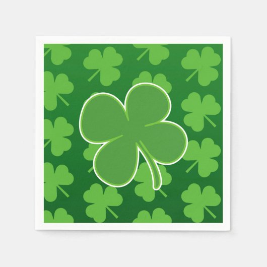 St. Patrick's Day Paper Napkins Servetten (Voorkant)