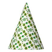 St. Patrick's Day Paper Pet Feesthoedjes (Links)