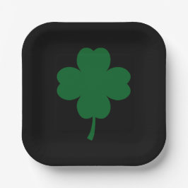 St. Patrick's Day Paper Plates Papieren Bordje