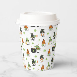 St. Patrick's Day-papieren bekers